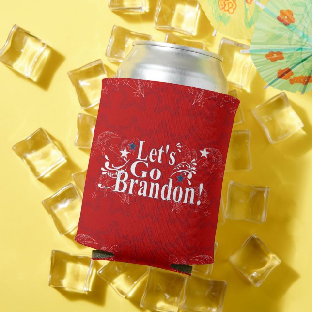 Let's Go Brandon Bandanna Can Cooler (In Situ Summer)