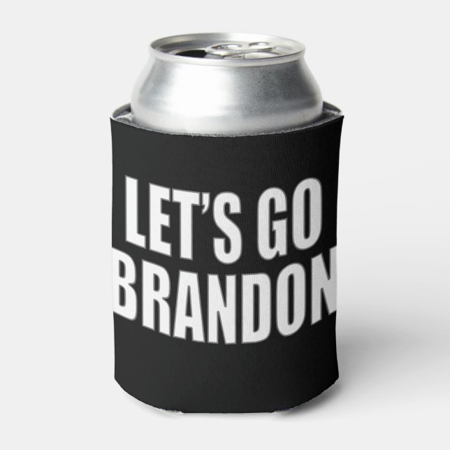 Let's Go Brandon Can Cooler (Can Front)
