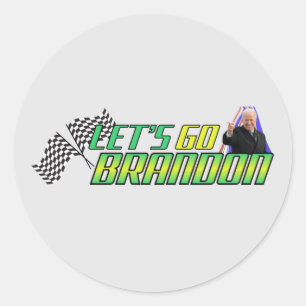 Let's Go Brandon  Classic Round Sticker