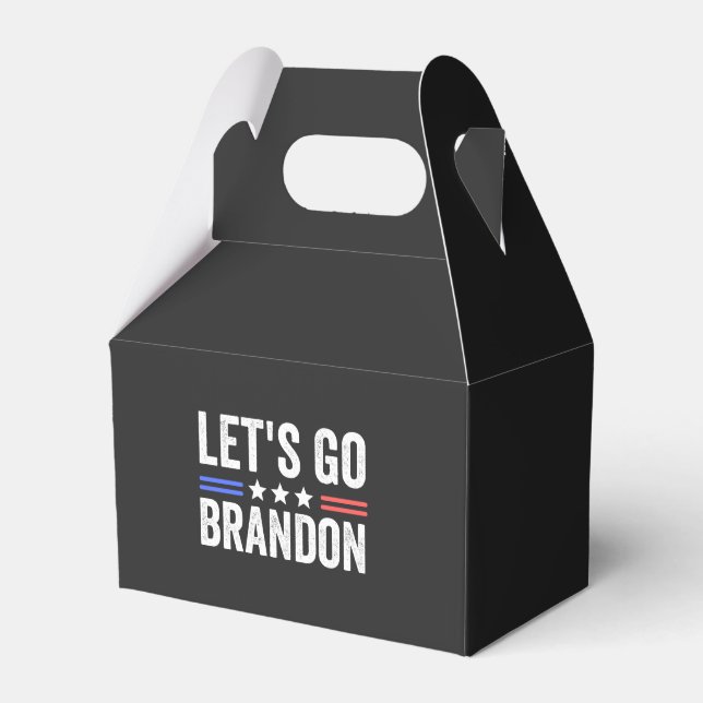 Let's Go Brandon Favour Box (Front Side)