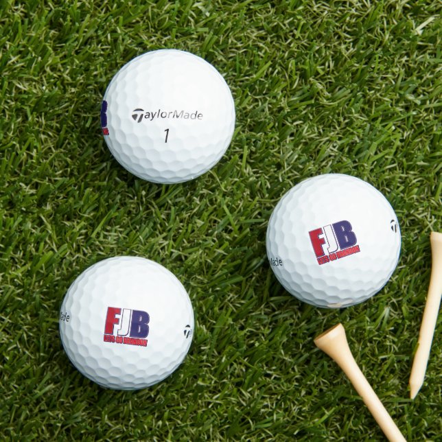 Lets Go Brandon - FJB Golf Balls (Insitu Grass)