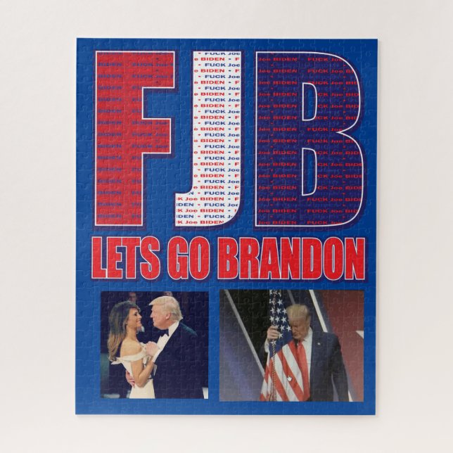 Lets Go Brandon - FJB Jigsaw Puzzle (Vertical)