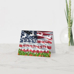 LET'S GO BRANDON! [Font 4] Christmas Card