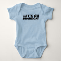 LET'S GO BRANDON! [Font 5] Baby Bodysuit