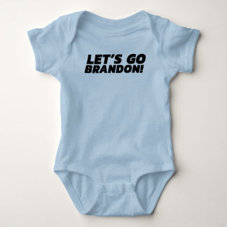 LET'S GO BRANDON! [Font 5] Baby Bodysuit