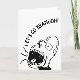 LET'S GO BRANDON! FUNNY CHRISTMAS CARDS
