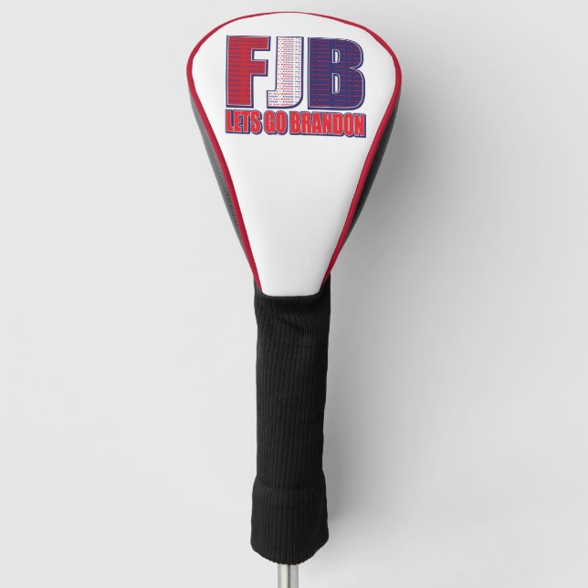 Lets Go Brandon Golf Head Cover (Front)