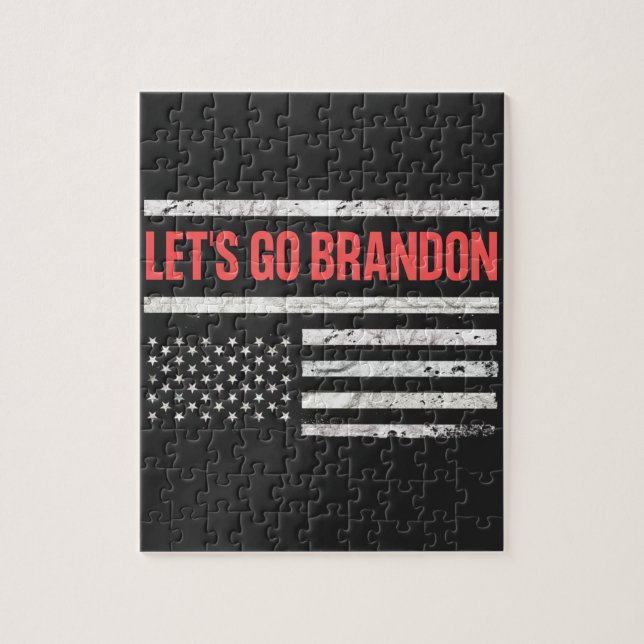 Let's Go Brandon Jigsaw Puzzle (Vertical)
