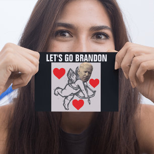 LET'S GO BRANDON JOE BIDEN VALENTINE'S DAY CARDS
