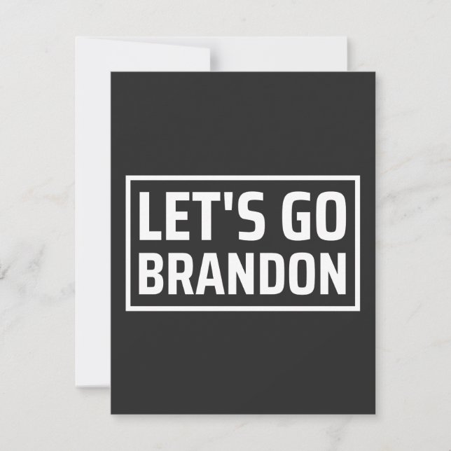 lets go brandon lets go brandon (Front)