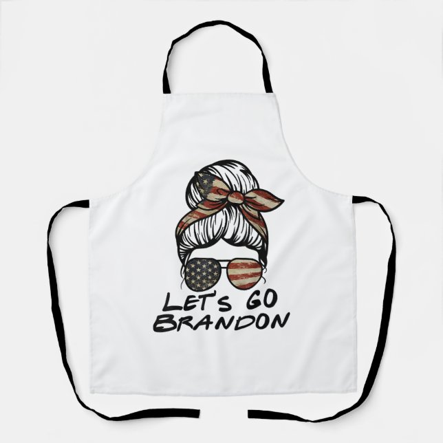 Let's Go Brandon, Lets Go Brandon  Apron (Front)