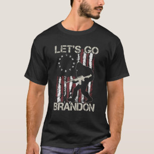 Let's Go Brandon Lets Go Brandon Bigfoot American T-Shirt