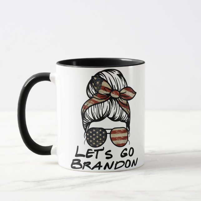 Let's Go Brandon, Lets Go Brandon  Mug (Left)