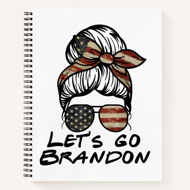 Let's Go Brandon, Lets Go Brandon  Notebook (Front)