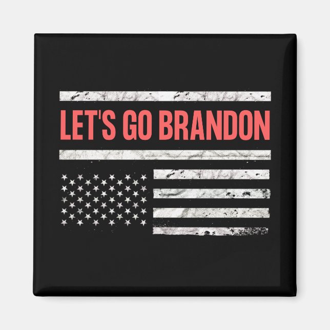 Let's Go Brandon Magnet (Front)