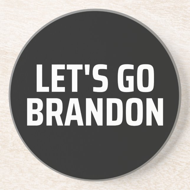 let's go brandon Magnet Coaster (Front)