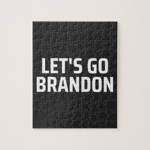 let's go brandon Magnet Jigsaw Puzzle