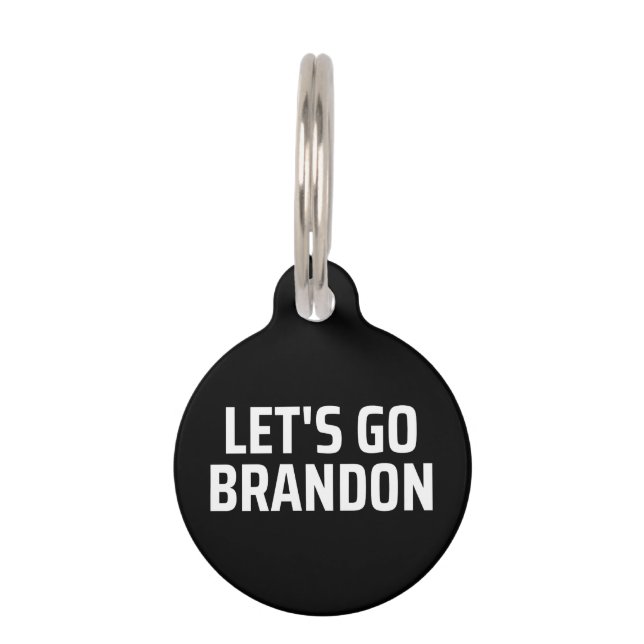 let's go brandon Magnet Pet Tag (Front)