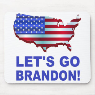 Let's Go Brandon! Mouse Pad