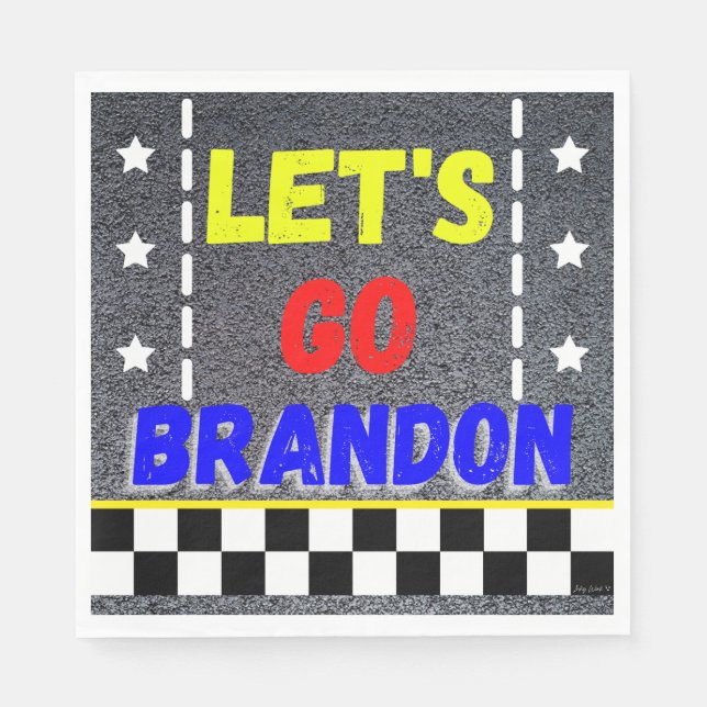 Let's Go Brandon Napkins (Front)