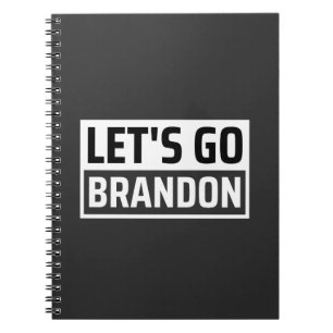 let's go brandon notebook