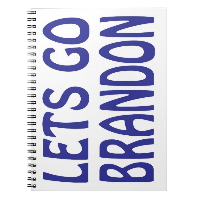 Lets-Go-Brandon Notebook (Front)
