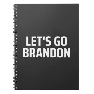 let's go brandon notebook