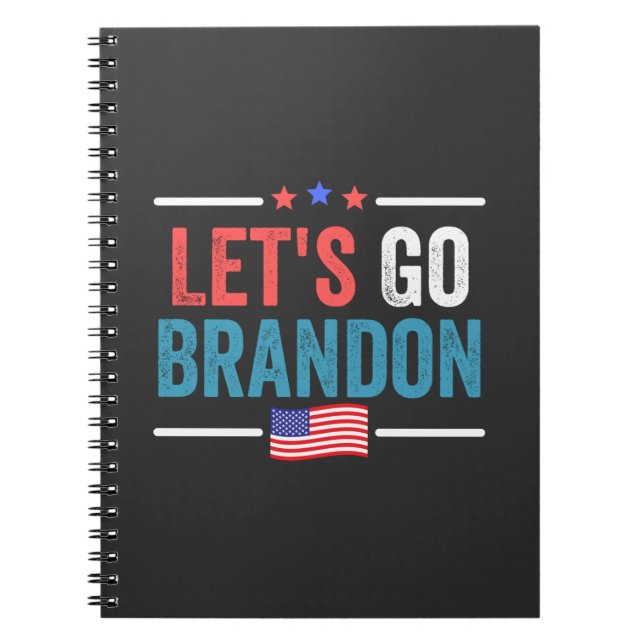 Let's Go Brandon Notebook (Front)