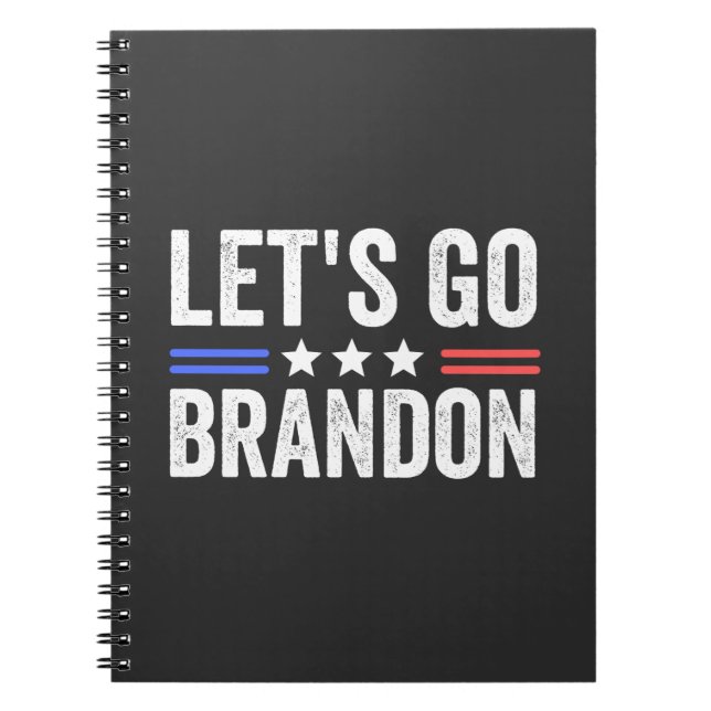 Let's Go Brandon Notebook (Front)