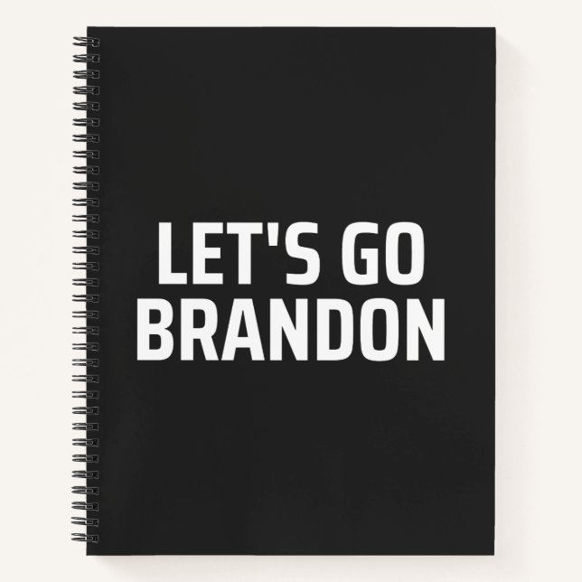 let's go brandon notebook (Front)