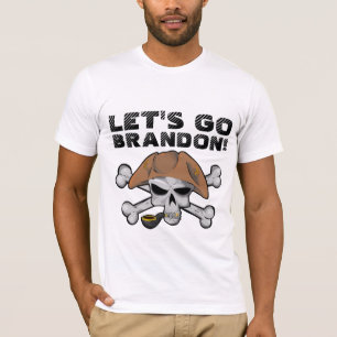 LET'S GO BRANDON! PIRATE T-SHIRT