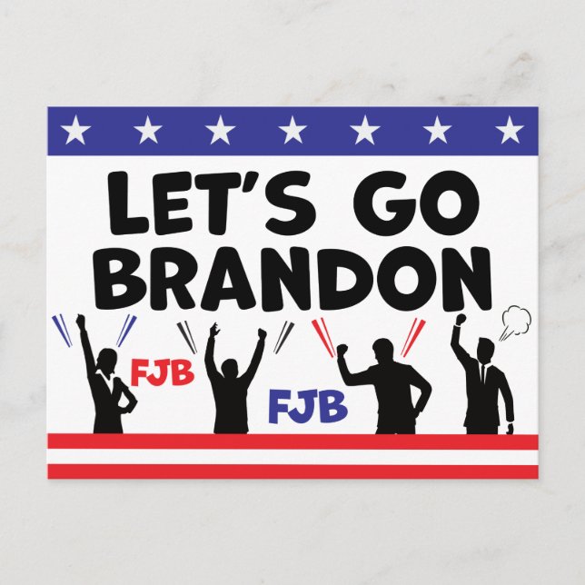 Let's Go Brandon Postcard (Front)