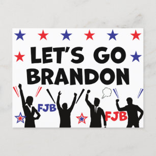 LET'S GO BRANDON POSTCARD
