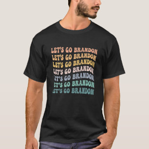 Let's Go Brandon Retro Anti Joe Biden Funny Conser T-Shirt