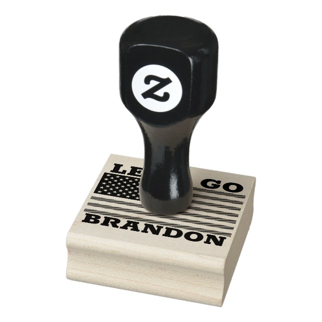 LET'S GO BRANDON RUBBER STAMPS (Stamp)