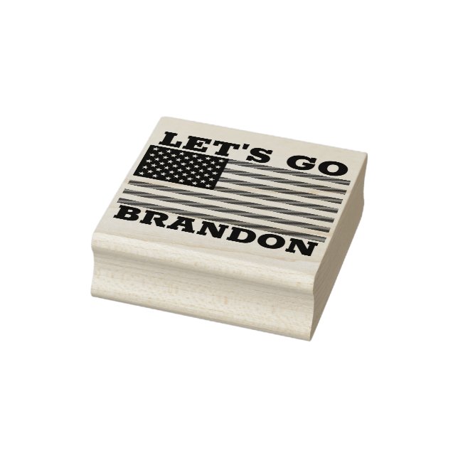 LET'S GO BRANDON RUBBER STAMPS (Stamp)
