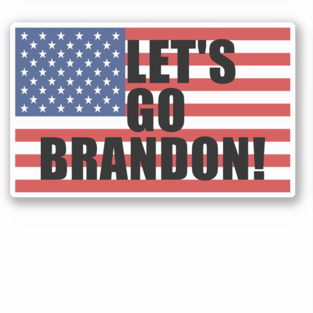 Let's Go Brandon Sticker (Front)