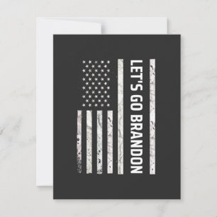 Let's Go Brandon Thank You Card