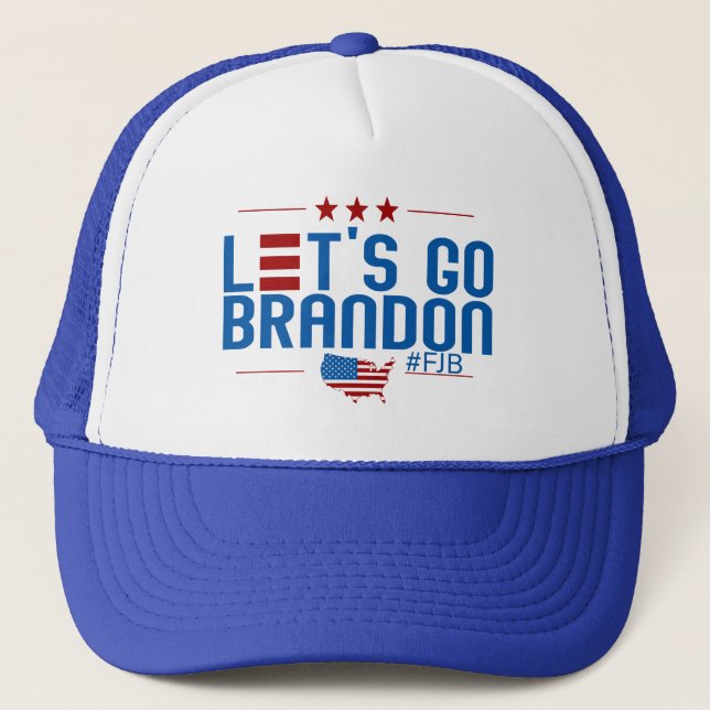 Let's Go Brandon Trucker Hat (Front)