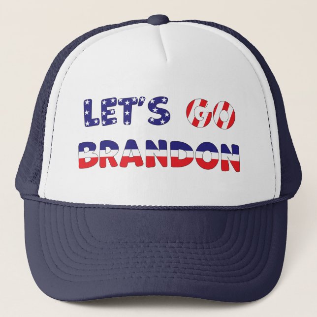 Let's Go Brandon Trucker Hat (Front)