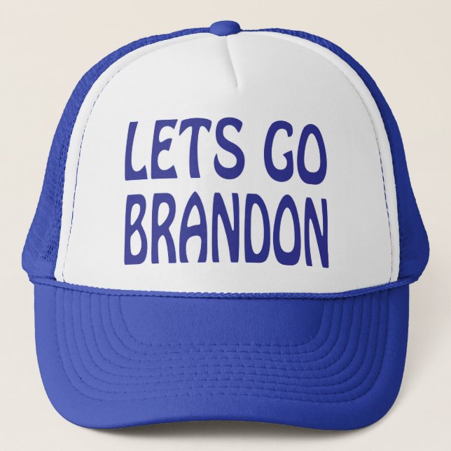 Lets-Go-Brandon Trucker Hat (Front)