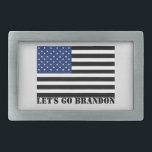 Let's go Brandon usa election vote blue flag Belt Buckle<br><div class="desc">Let's go Brandon usa election vote blue flag</div>