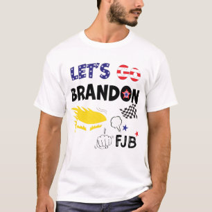 LETS GO BRANDON With TRUMP T-Shirt