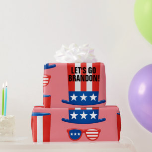 LET'S GO BRANDON! WRAPPING PAPER
