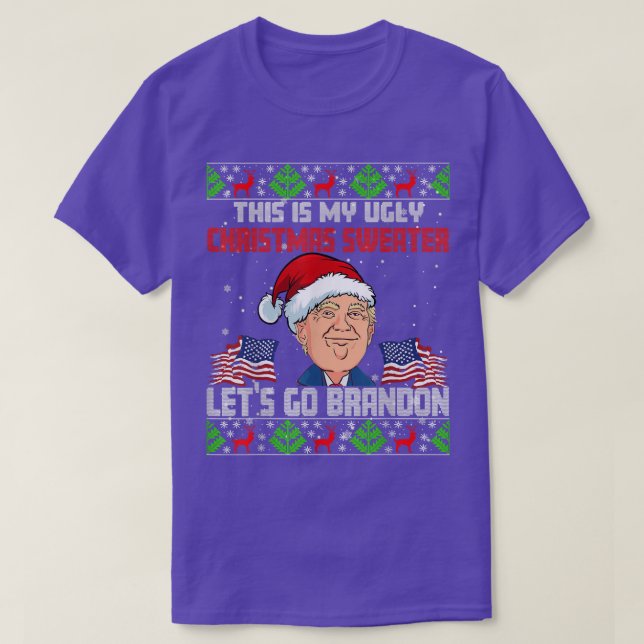Lets Go BrandonUgly Christmas Sweater  (Design Front)