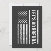 Let's Go Brenda American Flag Election