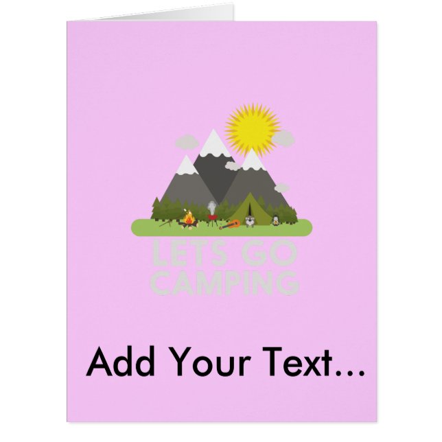Lets go Camping (Front)