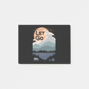 Let's Go Camping, Go Camp Post-it Notes