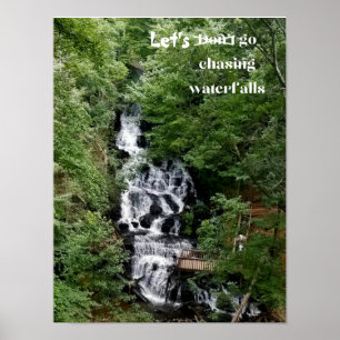 Let's Go Chasing Waterfalls  Poster