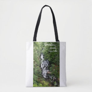 Let's Go Chasing Waterfalls Tote Bag